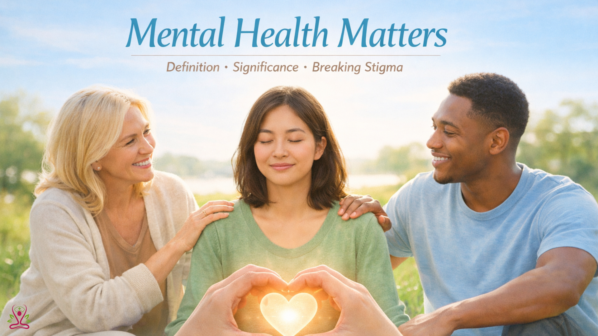 Calm person representing mental health, emotional and psychological well-being