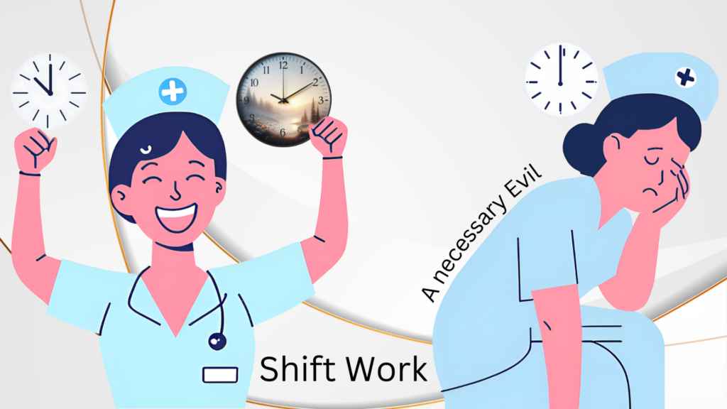 Shift work and burnout prevention-sustaining nurse happiness-image