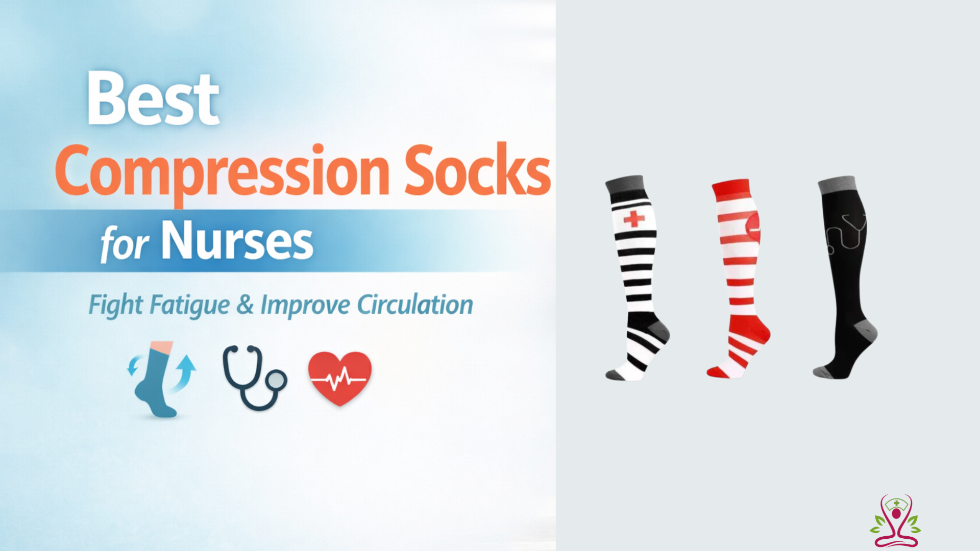 Best compression socks for nurses designed to reduce leg fatigue, improve circulation, and support long hospital shifts
